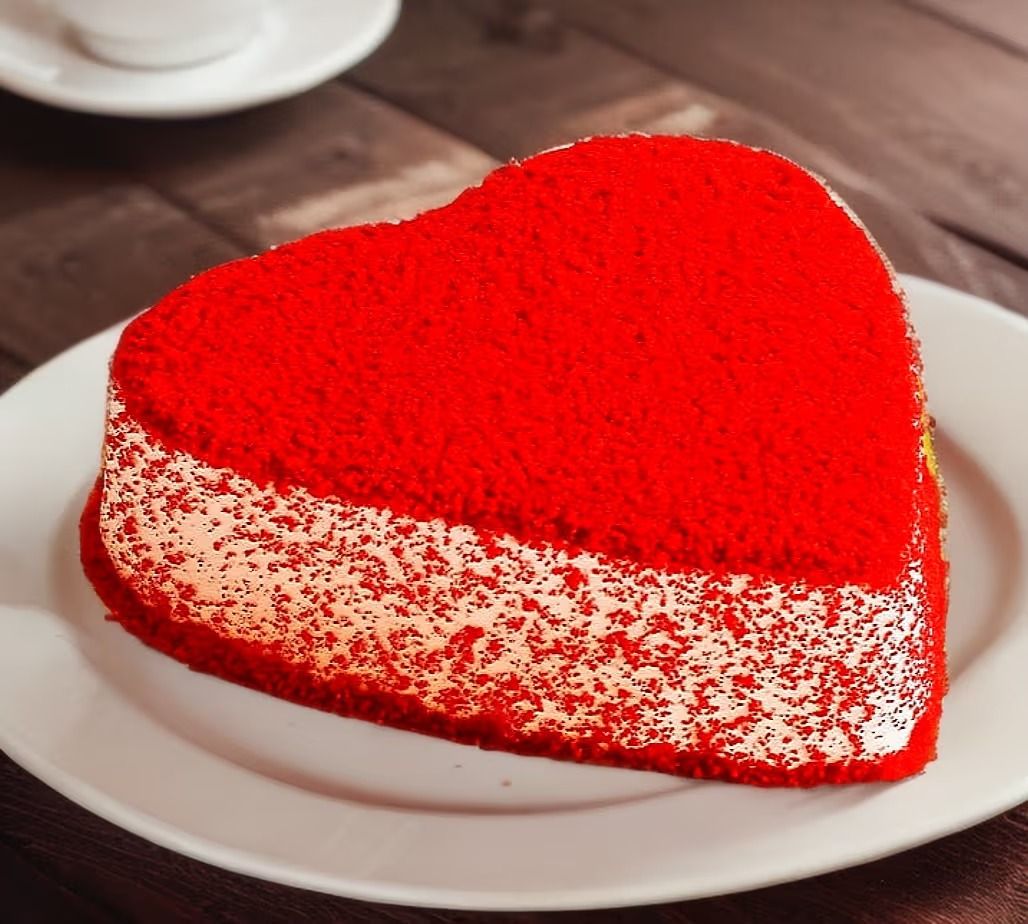 Heart Shape Cake (500 Gram)