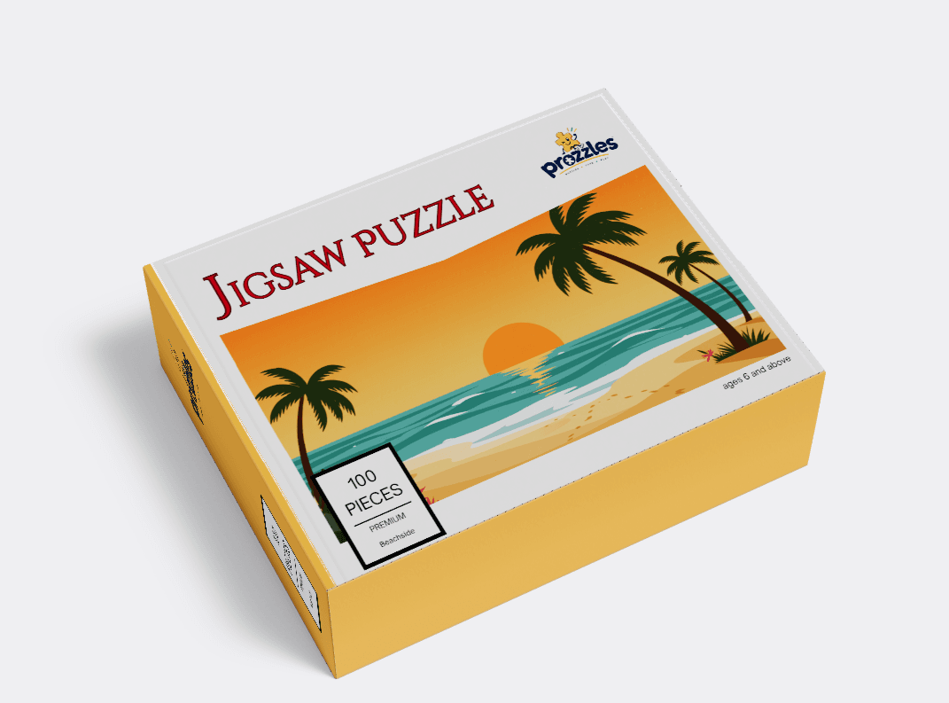 Jigsaw Puzzle | Beachside | 100 Pieces | Premium Jigsaw Puzzles