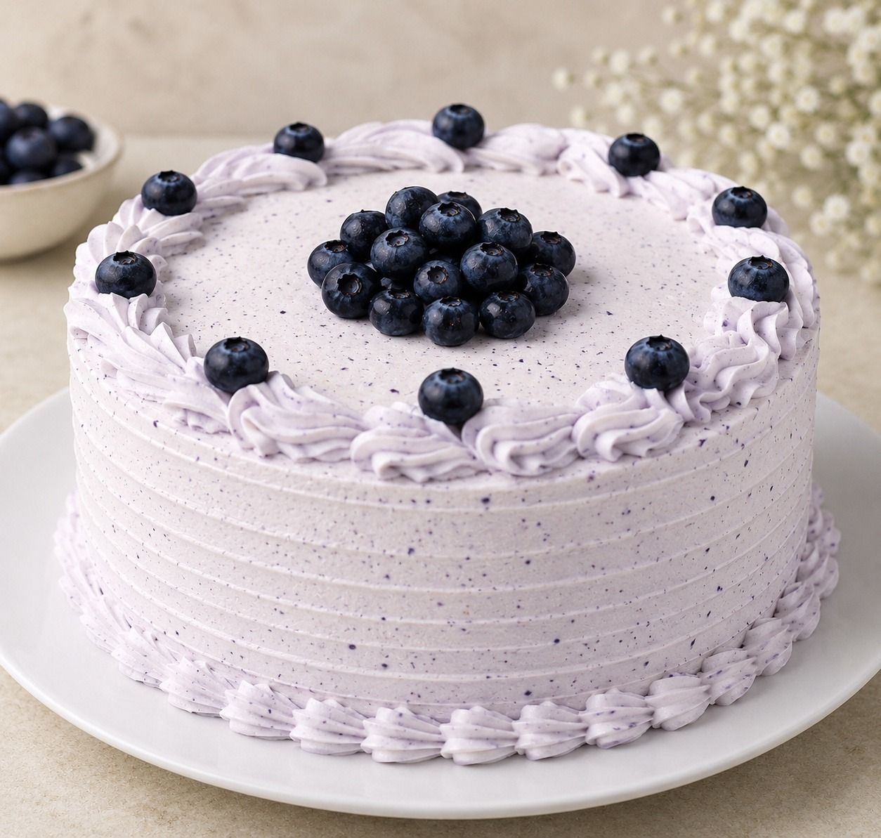 Decadent Blueberry Cake 600 gram