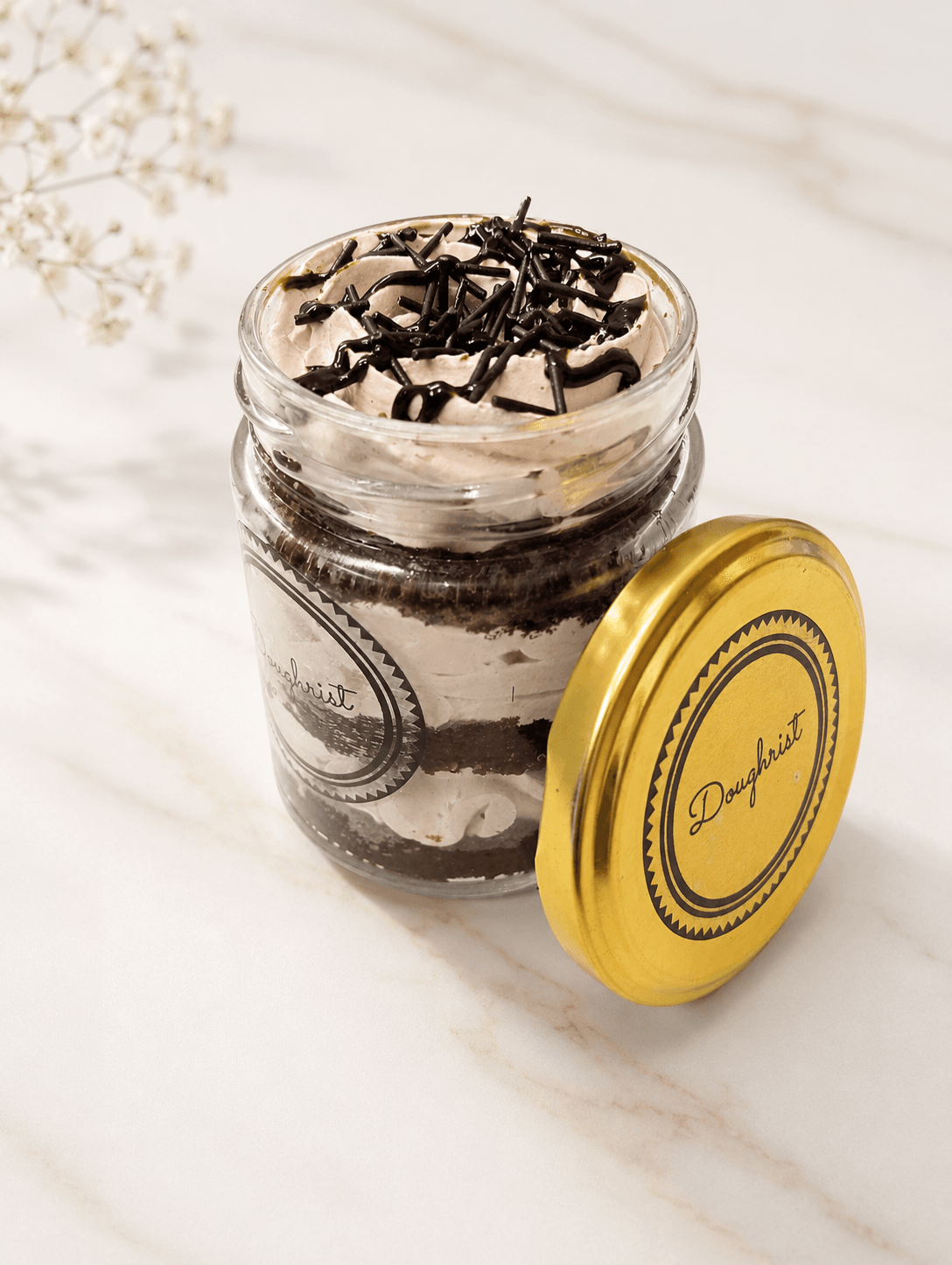 Chocolate Cheese Jar Cake 150 Ml