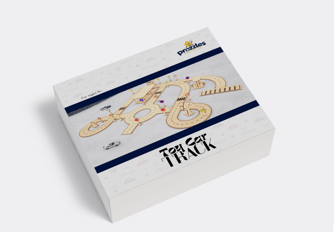 Toy Race Track Jig Saw Puzzle - image 1