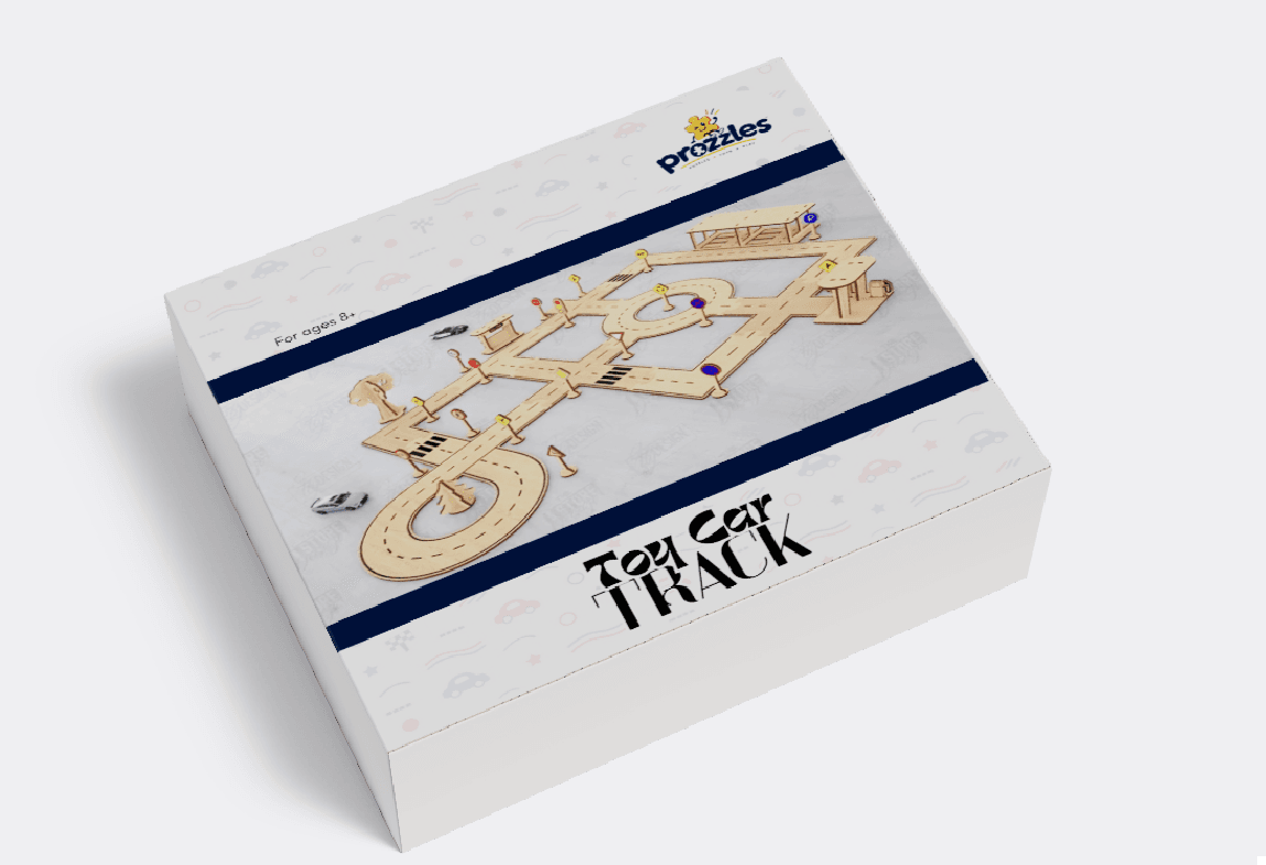 Toy Race Track Jig Saw Puzzle - image 1