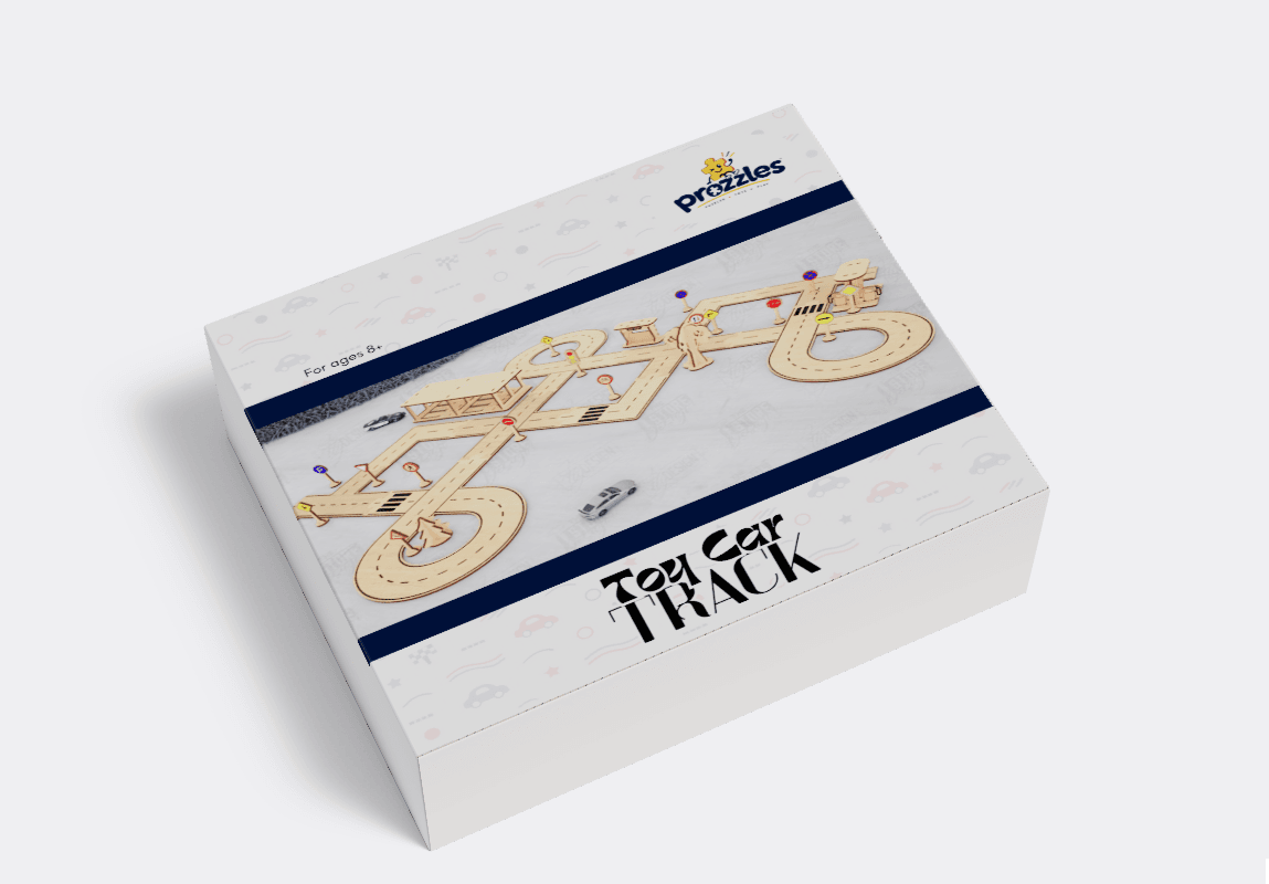 Toy Race Track Jig Saw Puzzle - image 1