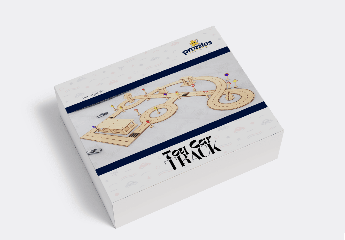 Toy Race Track Jig Saw Puzzle - image 1