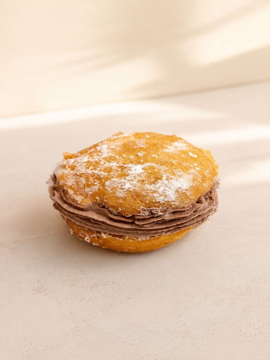 Chocolate Cream Bun