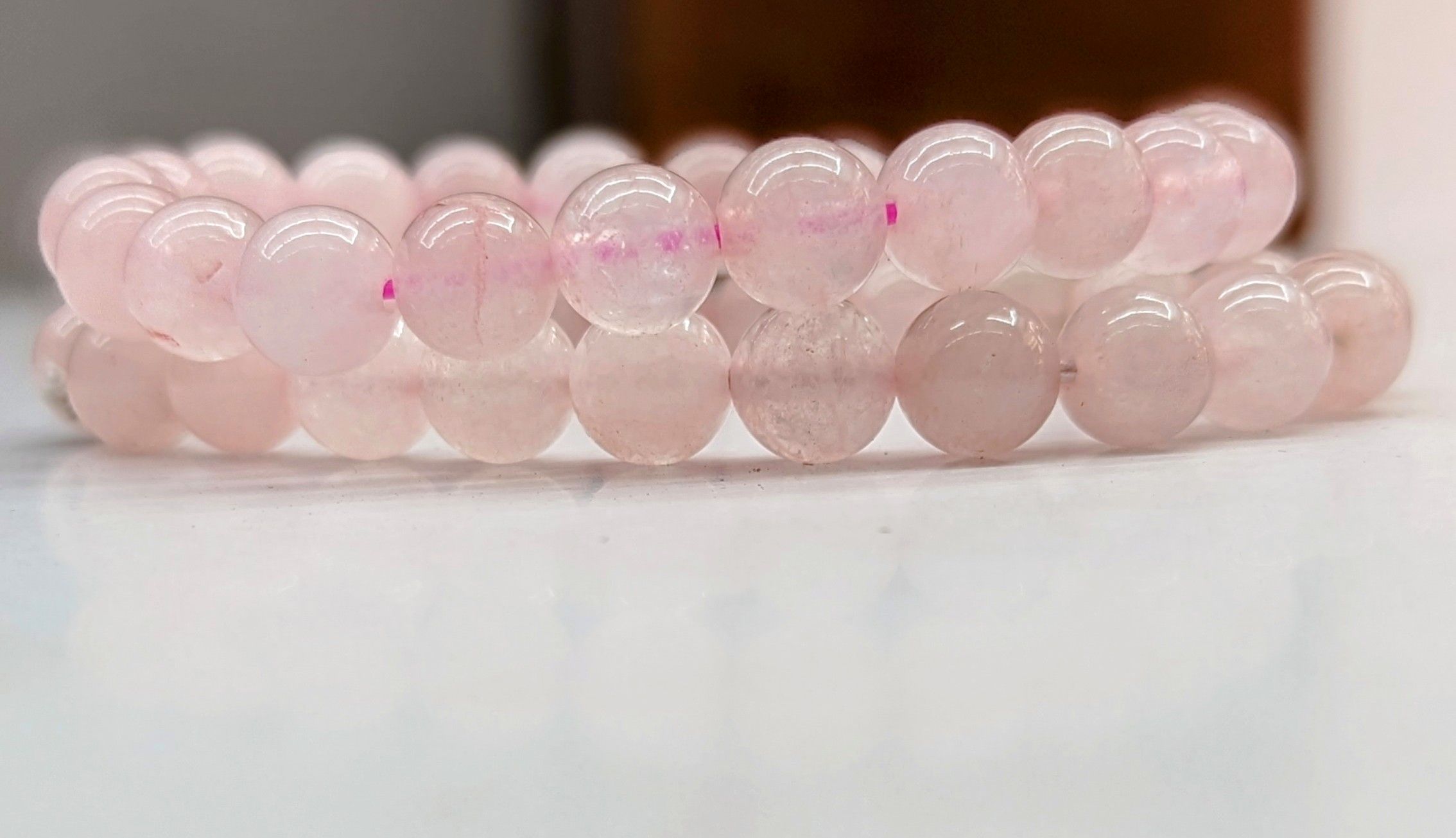Rose quartz Bracelet - image 2