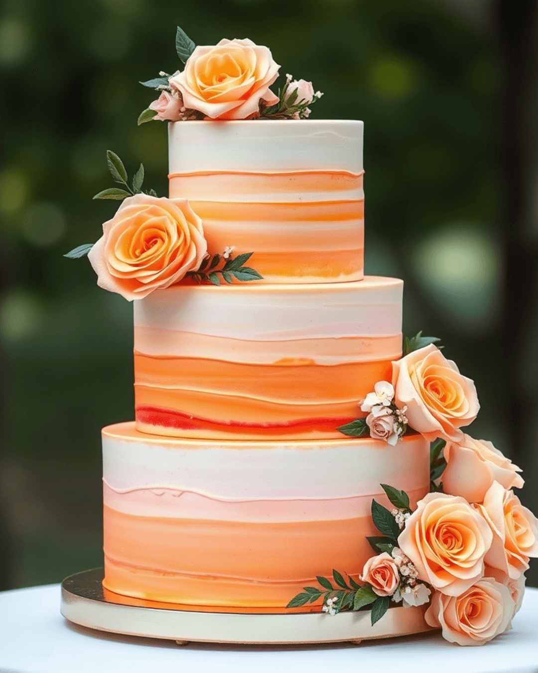 Sunset Blossom Cake 6 Kg