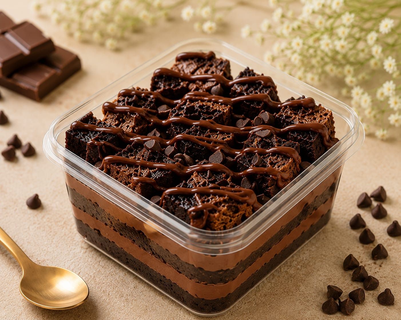 Chocolate Brownie Tub